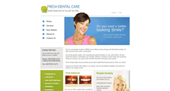 Desktop Screenshot of freshdentalpalatine.com